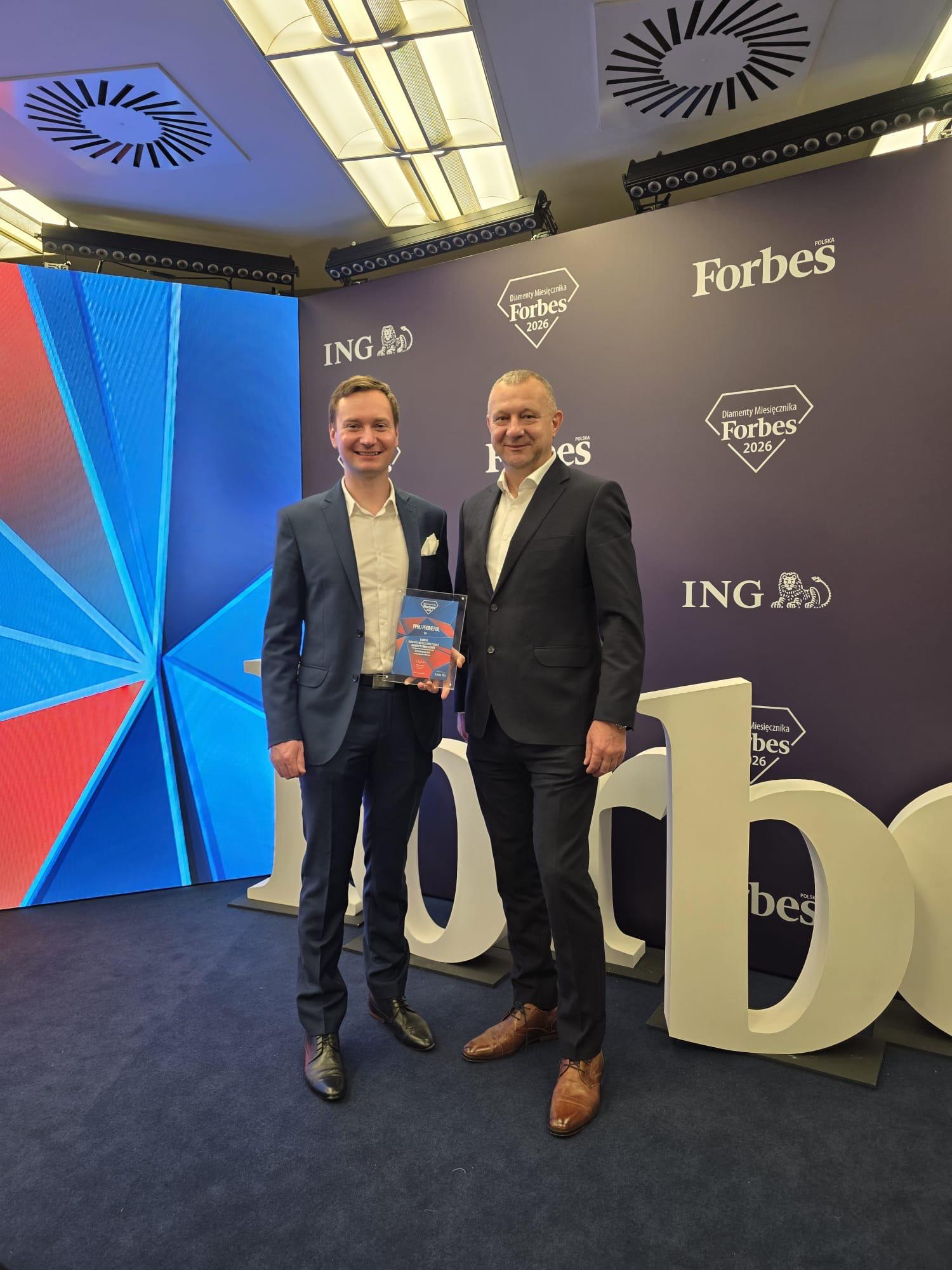 PROMEROL S.A. w gronie laureatów Diamentów Forbesa 2026