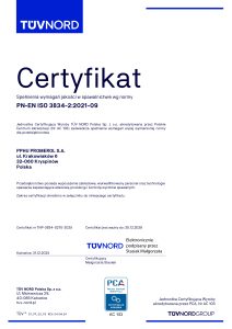 Certyfikat TNP-3834-0270-2025-PL