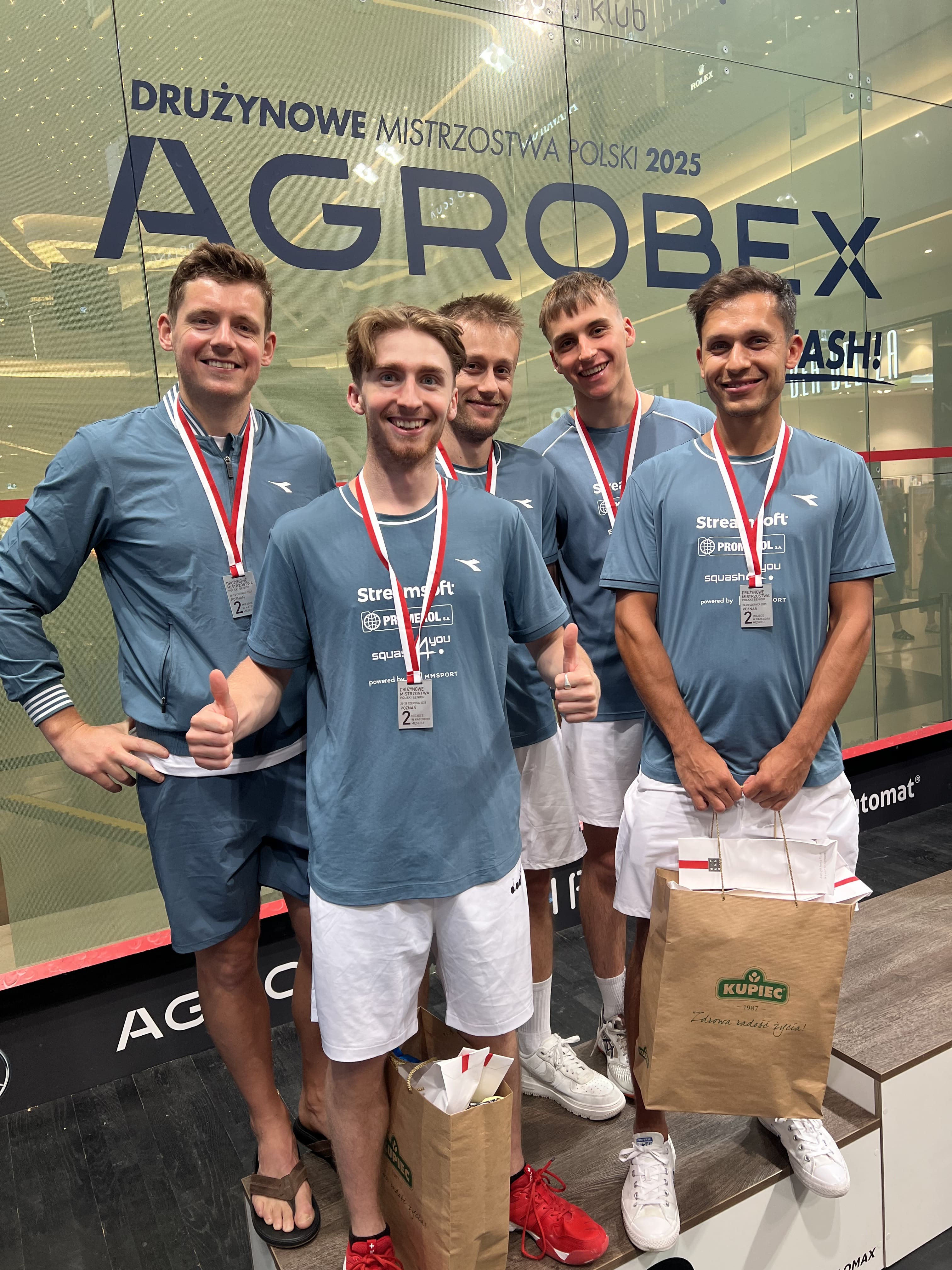Wicemistrzostwo Polski 2025 dla naszej drużyny squash!